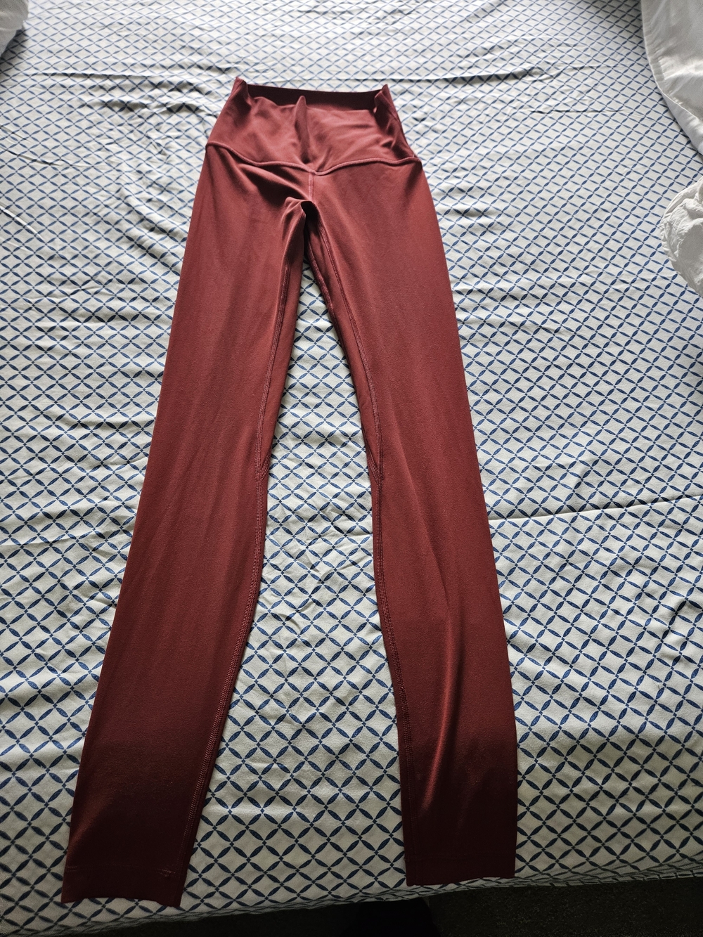 lululemon athletica High-Rise Leggings in Burgundy Red
